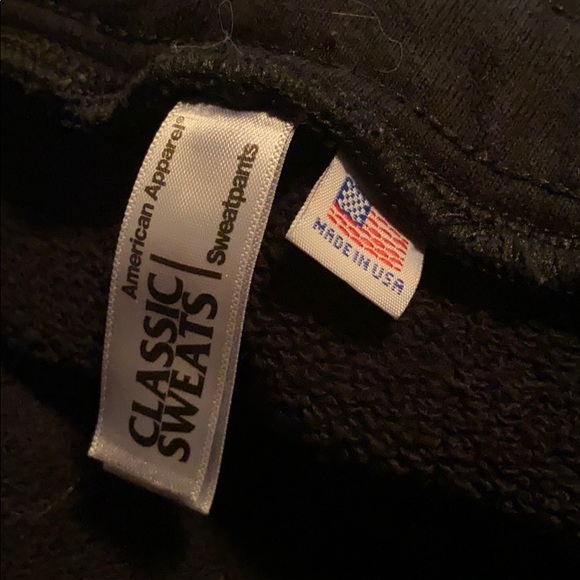 Men’s Heavy Fleece American Apparel Sweatpants - Picture 5 of 7